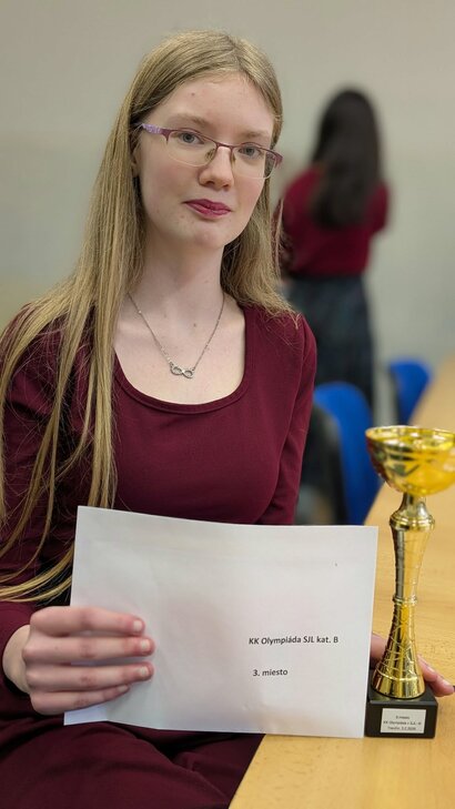 Úspech v krajskom kole OSJL