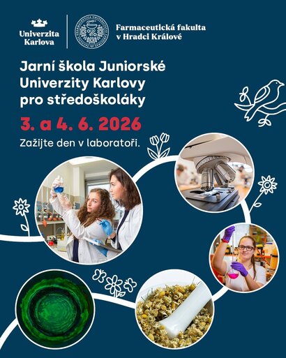 Jarná škola Juniorskej Univerzity Karlovej pre stredoškolákov