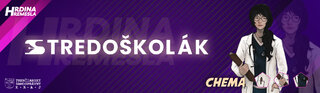Chema je hrdinka, ktorá odhaľuje tajomstvá života, zdravia a vedy. Pridaj sa k Cheme a objav naše študijné odbory, ktorými môžeš meniť životy k lepšiemu.