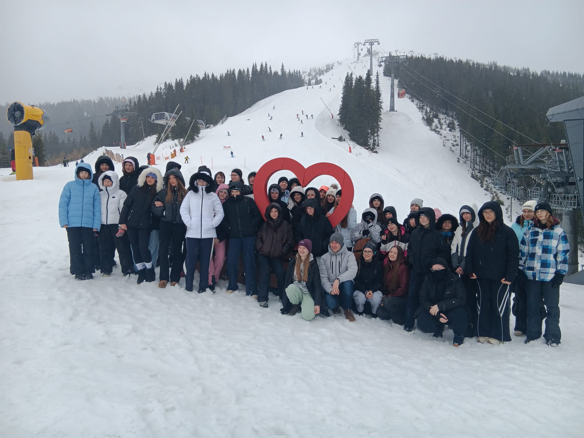 2. turnus lyžiarskeho kurzu